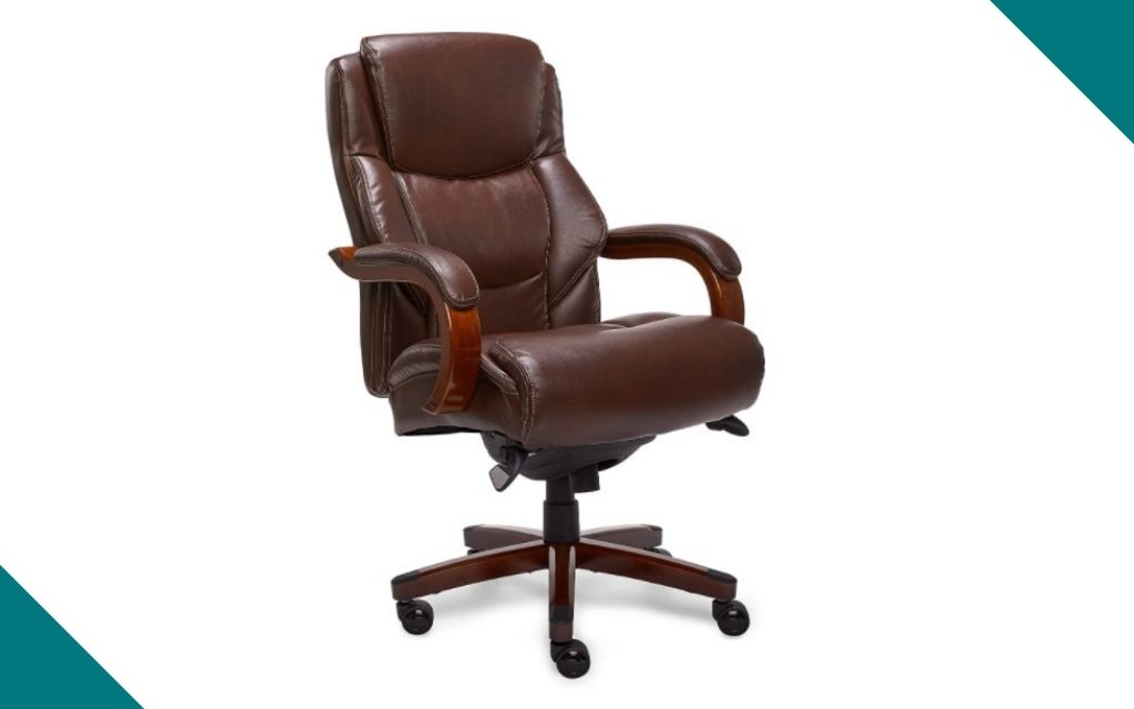 La-Z-Boy Delano Big & Tall Executive Bonded Leather Office Chair