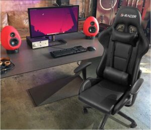 Homall Carbon Fiber Style Gaming Chair
