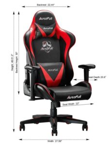 specifications of autofull gaming chair