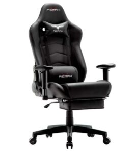 Ficmax Gaming Chair with Footrest