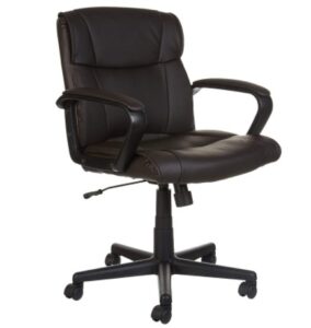 Amazon Basics Padded, Ergonomic Office Chair