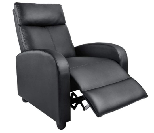 Homall Recliner Chair Padded Seat Pu Leather for Living Room