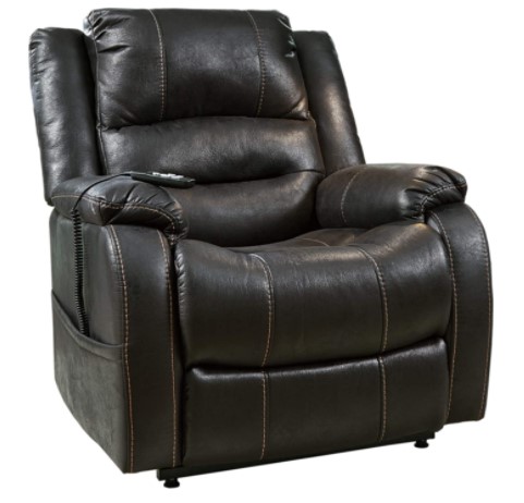 Signature Design by Ashley Yandel Upholstered Power Lift Recliner