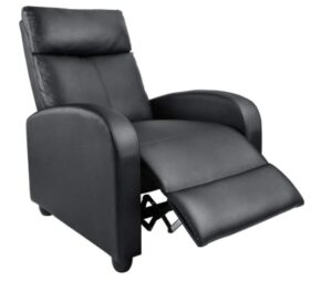 Homall Recliner Chair Padded Seat Pu Leather for Living Room