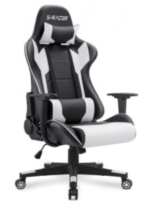 Homall White Gaming Chair