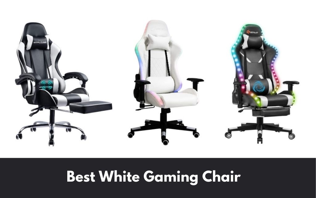 best white gaming chair