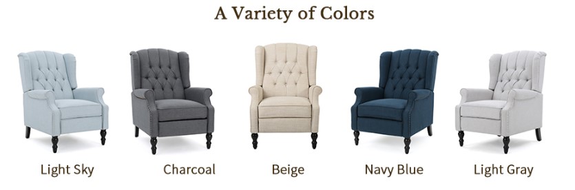 Colors Variety of the GDF Studio Recliner