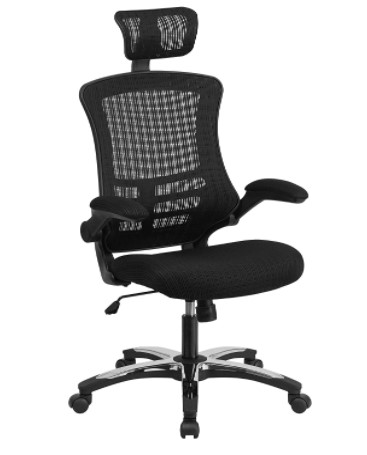 Flash Furniture High-Back Black Mesh Swivel Ergonomic Executive Office Chair