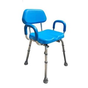 Shower Chair, Hip Chair, Bath Chair, Padded with Armrests