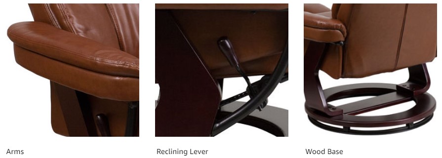 flash furniture recliner features