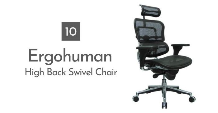office chair for syndrome 10 ergohuman