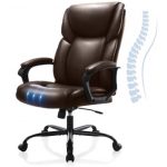 Executive Office Desk Chair High Back Adjustable Ergonomic Managerial Rolling Swivel Task Chair